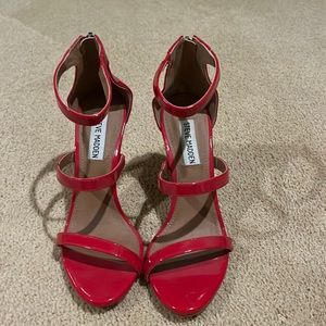 Red Patent heels